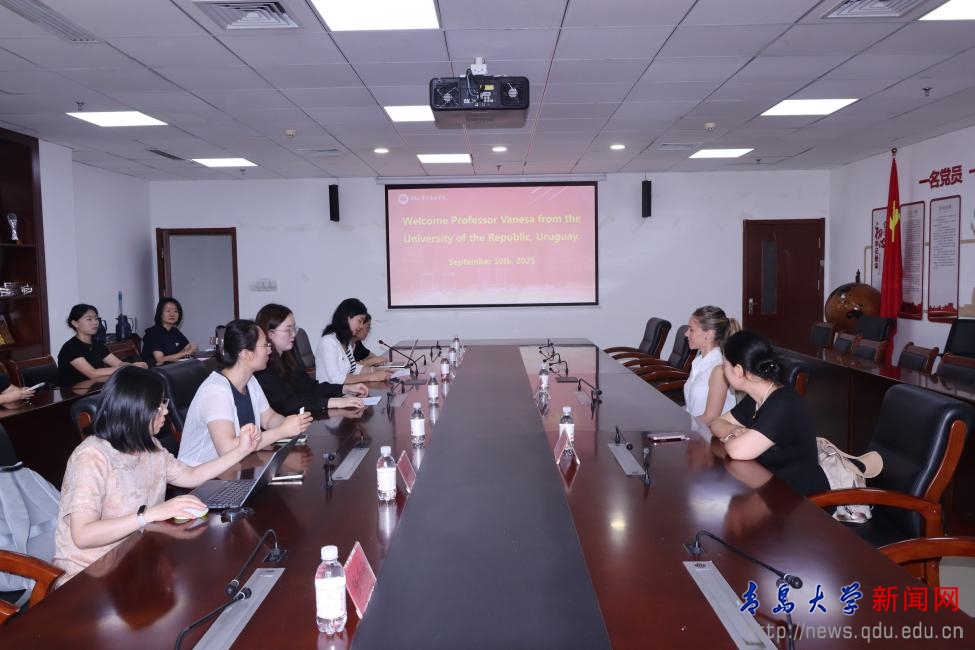 乌拉圭共和国大学Vanesa教授来访口腔医学院(图2)